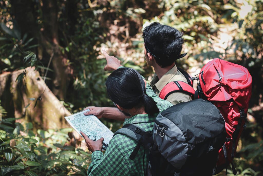 two people on travel to understand How is a Normal Travel Guide Addressing Tourists