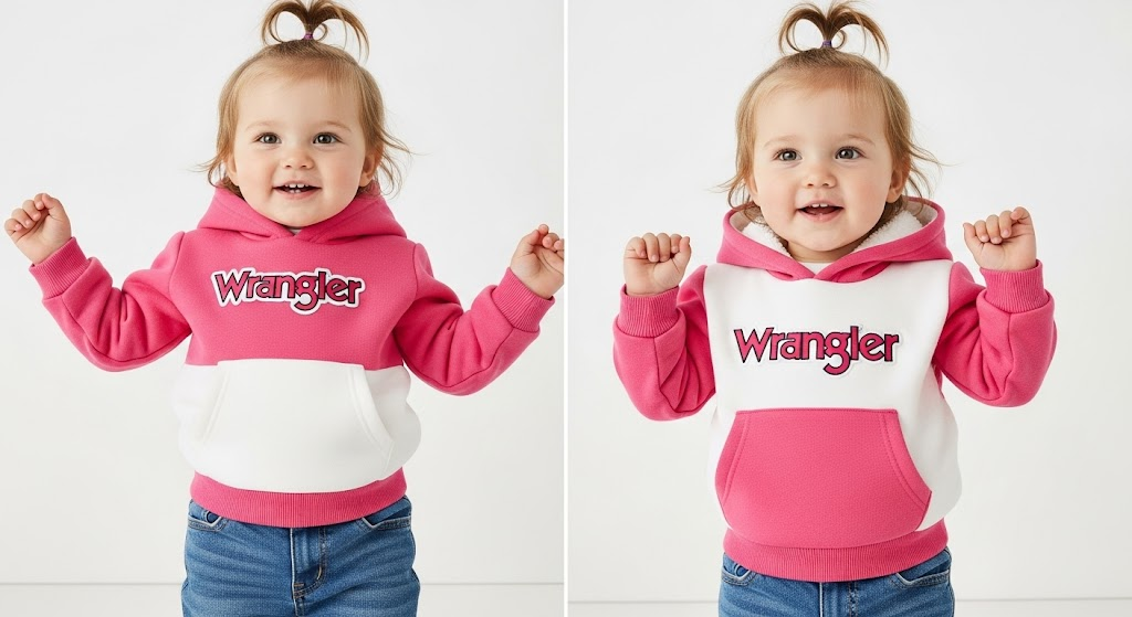 wrangler baby girls fashion hoodies