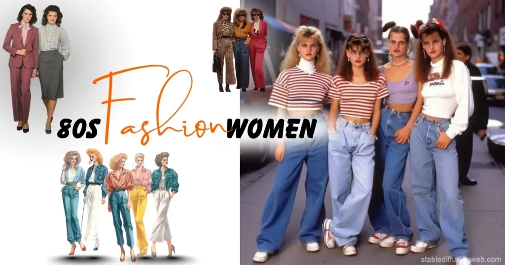 80s fashion women