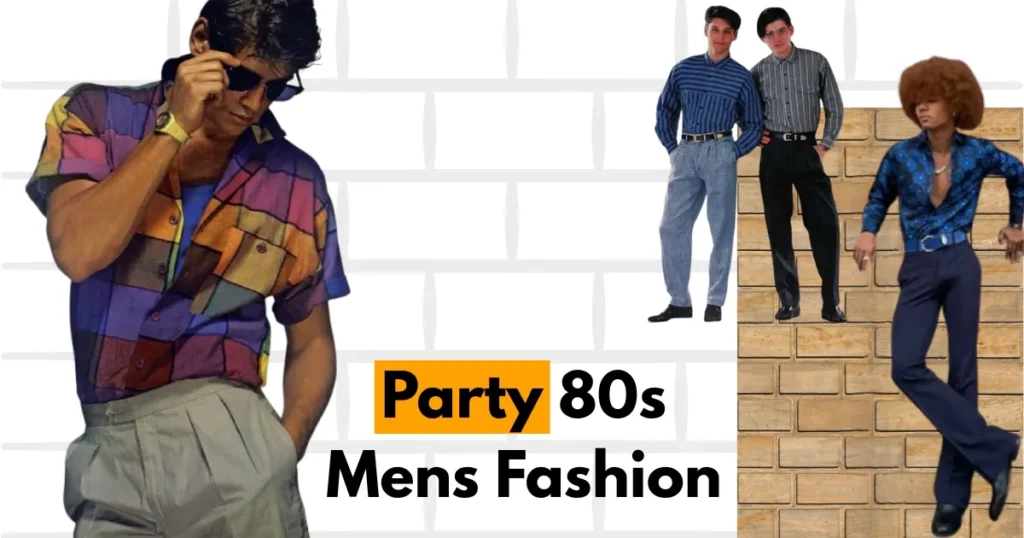Party 80s Mens Fashion