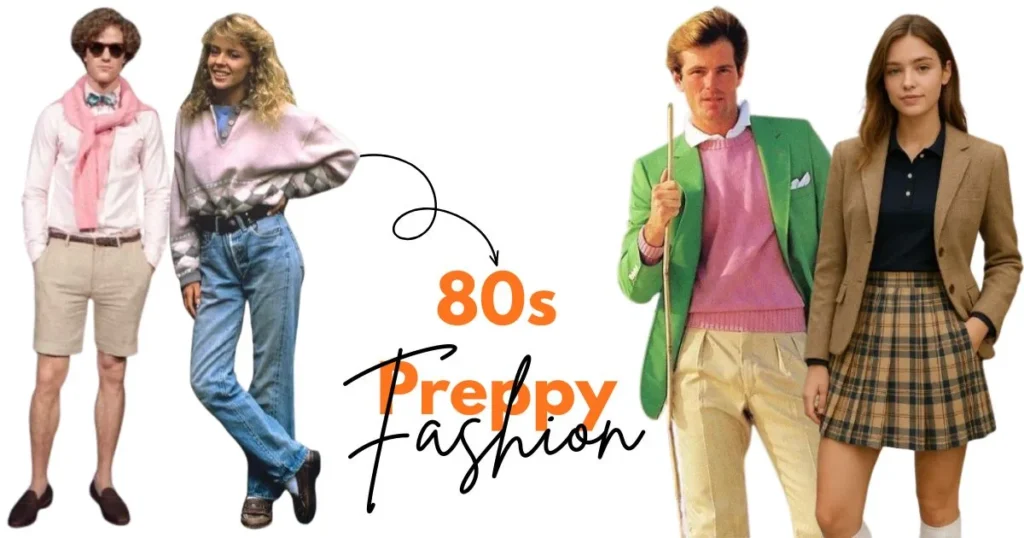 80s Preppy Fashion