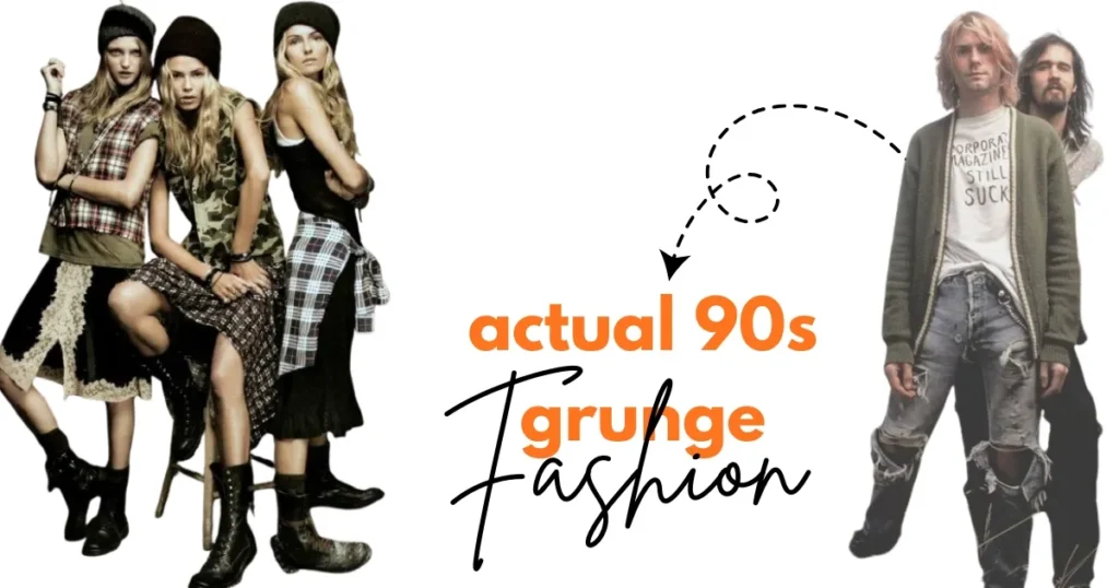 Actual 90s Grunge Fashion