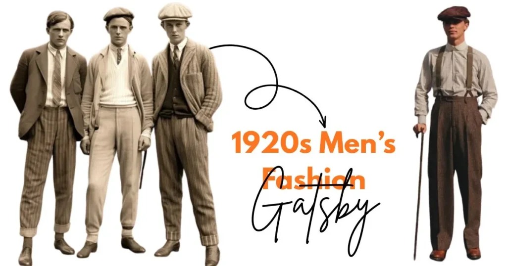 1920s Mens Fashion Gatsby