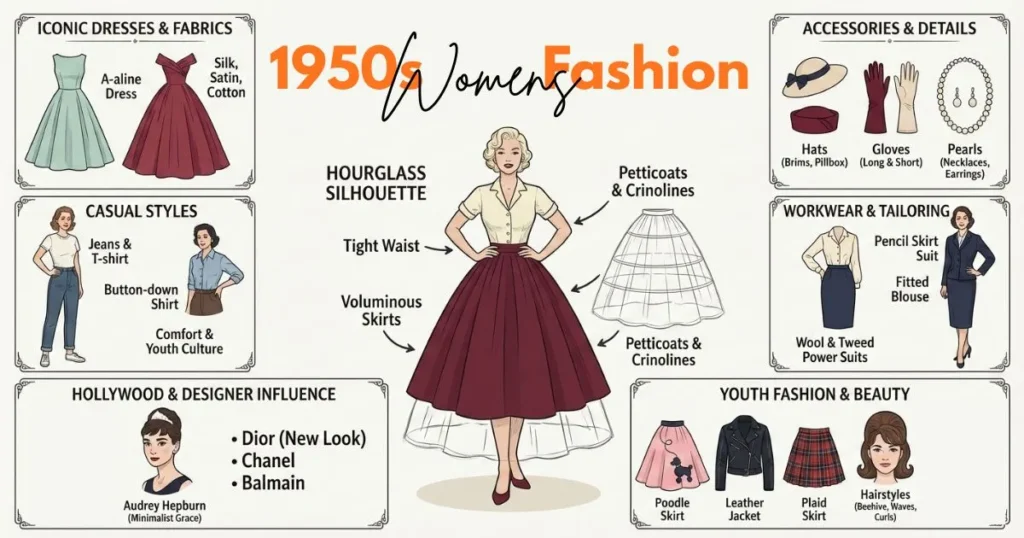 1950s Womens Fashion