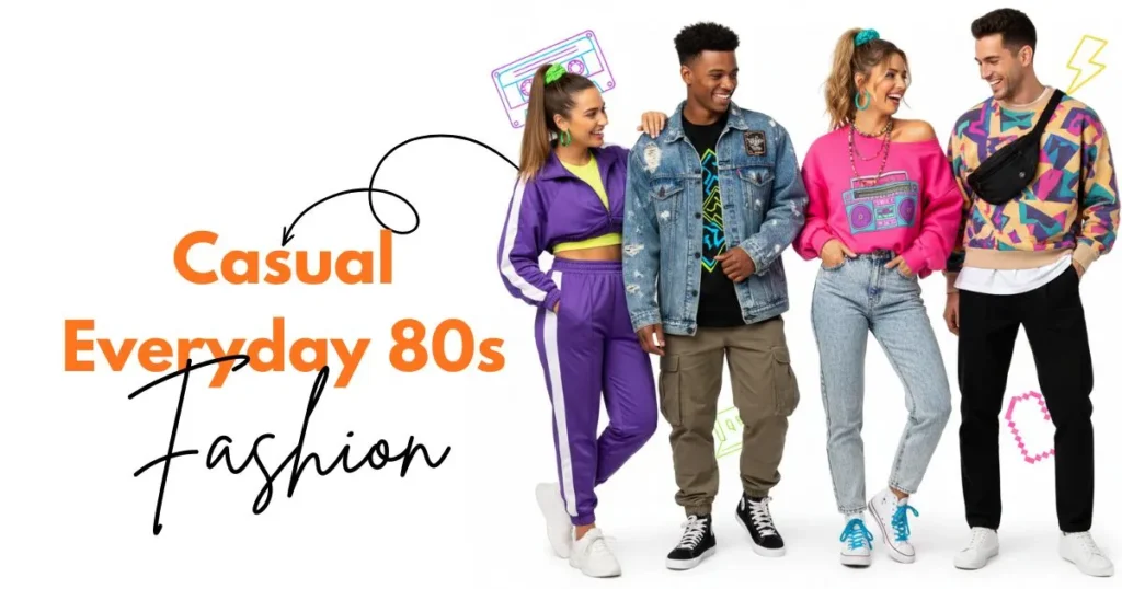 Casual Everyday 80s Fashion