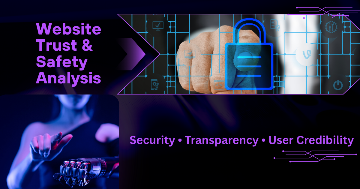 Website Trust & Safety Analysis