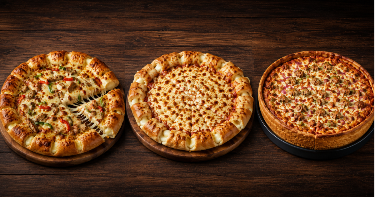 Different Types of Pizza Rellena and Stuffed Pizza (1)