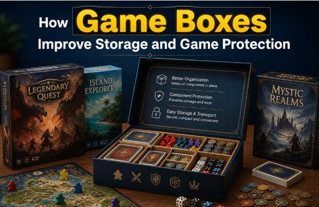 How Game Boxes Improve Storage and Game Protection